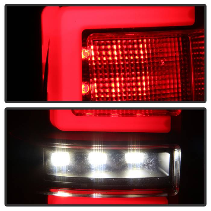 2016-2017 Toyota Tacoma LED Tail Lights - Black