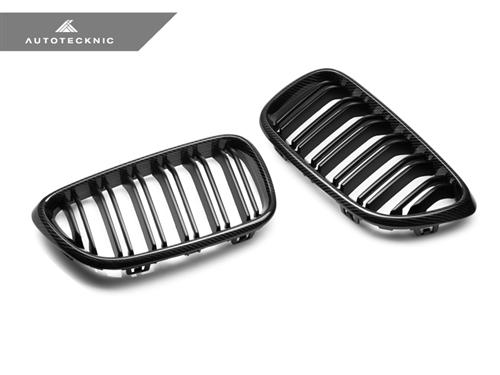 AutoTecknic Dual Slats Carbon Fiber Front Grille F22 2-SERIES | F87 M2