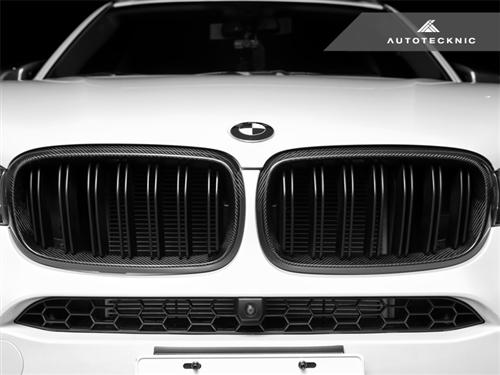 AutoTecknic Dual Slats Carbon Fiber Front Grille F15 X5 | F85 X5M & F16 X6 | F86 X6M