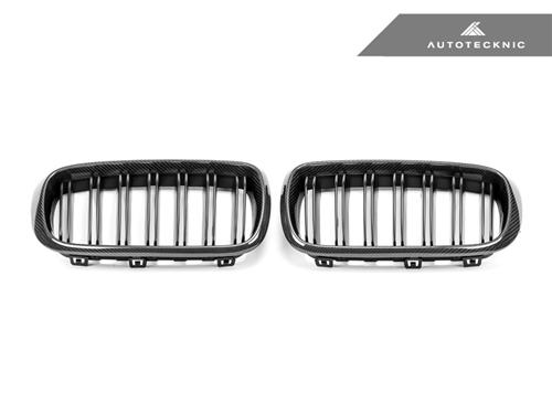 AutoTecknic Dual Slats Carbon Fiber Front Grille F15 X5 | F85 X5M & F16 X6 | F86 X6M