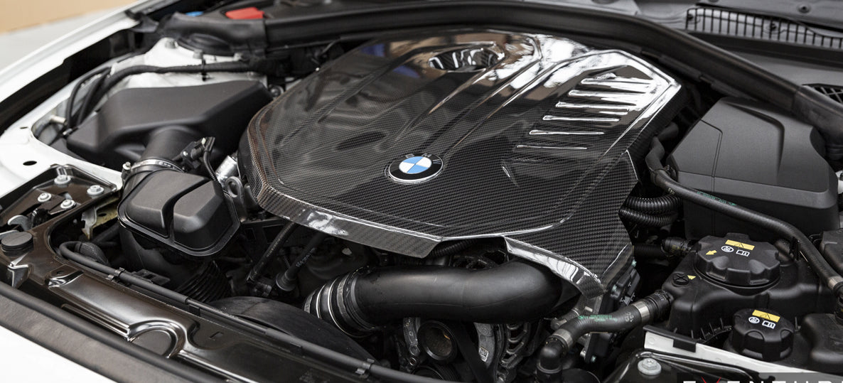 Eventuri BMW B58 Black Carbon Engine Cover