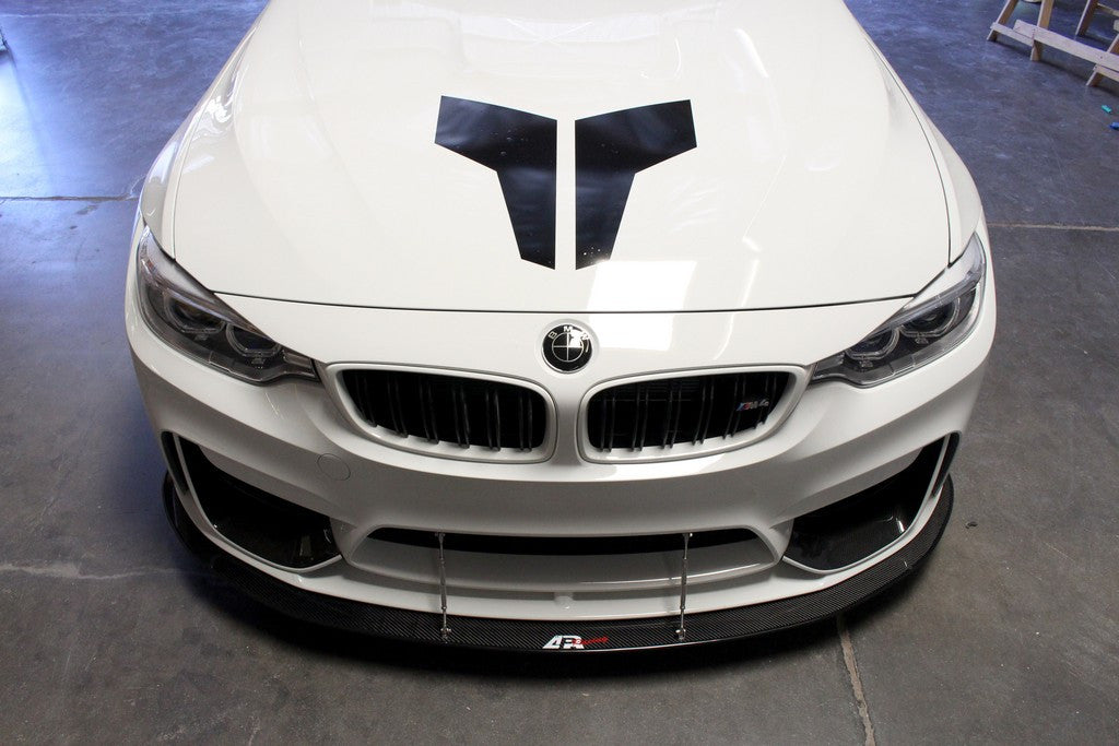 APR Carbon Fiber Wind Splitter 2014-up BMW F80 M3 / F82 M4 With M Performance Bumper