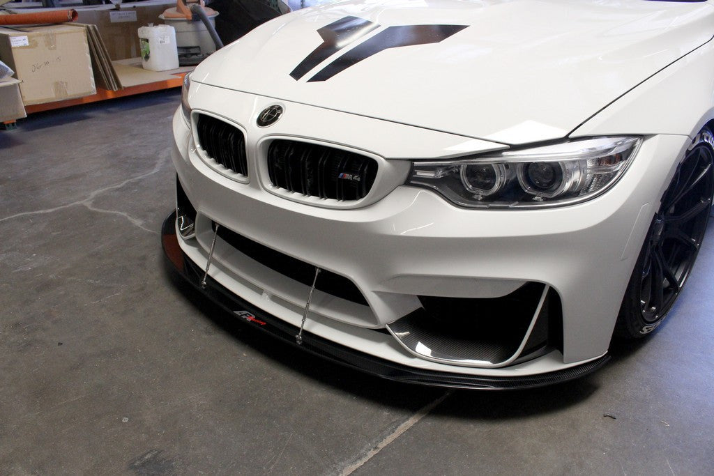 APR Carbon Fiber Wind Splitter 2014-up BMW F80 M3 / F82 M4 With M Performance Bumper