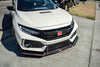 APR Carbon Fiber Splitter 2017-2021 Honda Civic Type-R With Factory Lip (FK8)