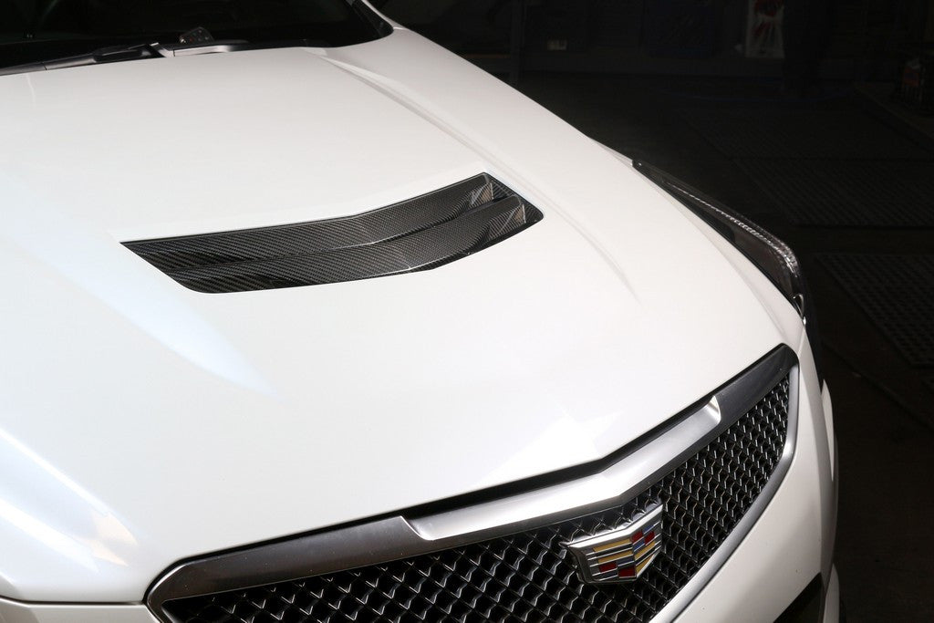 APR Carbon Fiber Hood Vent 2015-2018 Cadillac ATS-V