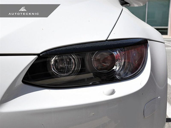 Autotecknic Stealth Black Headlight Covers BMW E92/ E93 (pre-facelift) 3 Series Coupe/ Convertible & M3