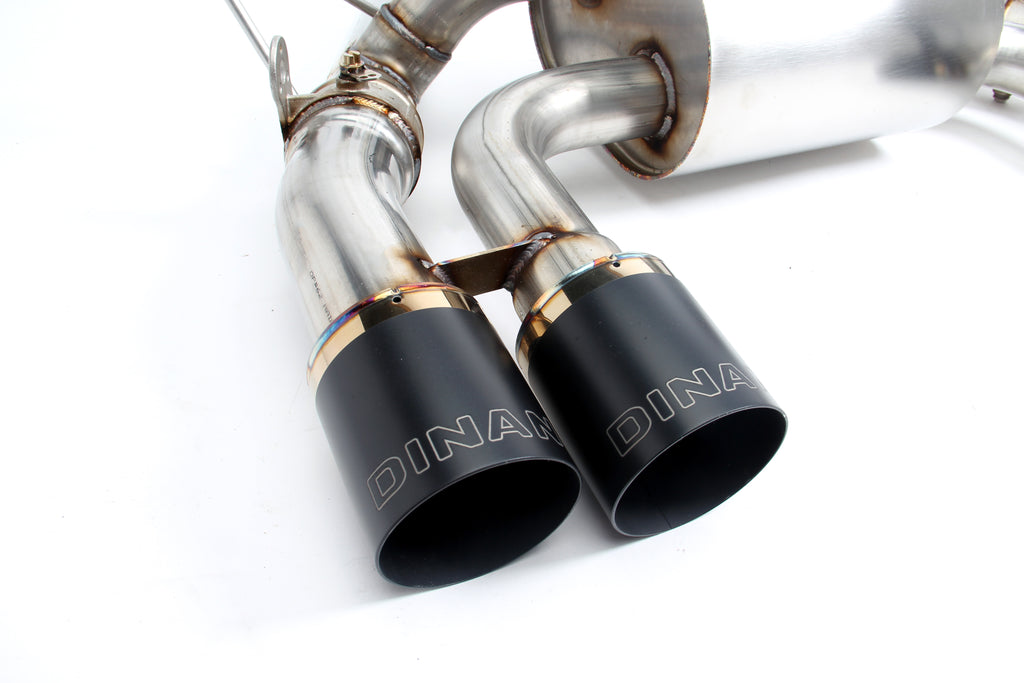 Dinan Free Flow Stainless Exhaust with Polished Tips for BMW F80 / M3 / F82 / F83 / M4
