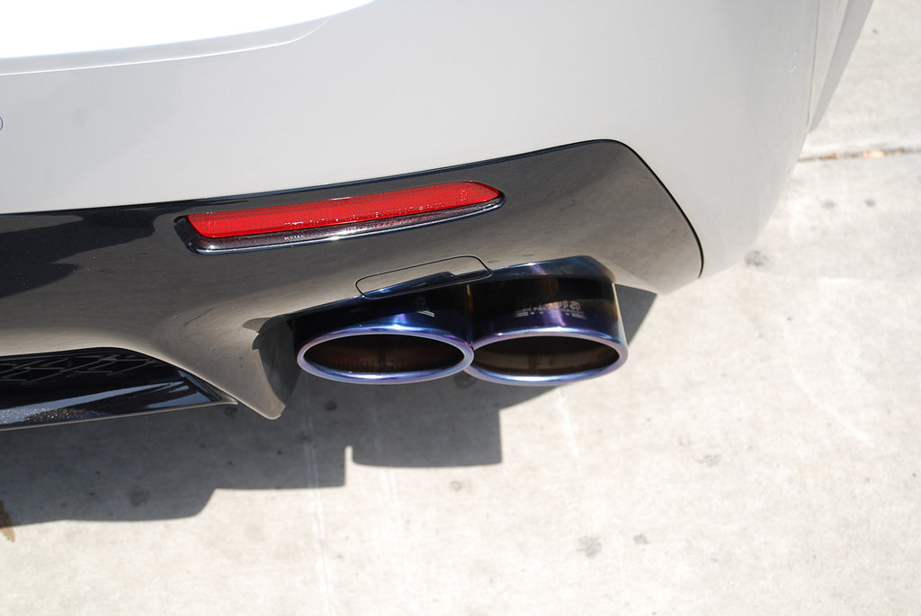 Invidia Q300 Cat-Back Exhaust 2014-2016 Lexus RCF (Quad Titanium tips)