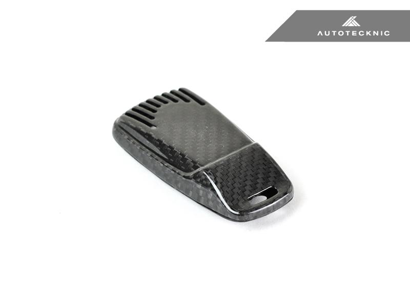 Autotecknic Replacement Carbon Fiber Key Cover Audi Vehicles 17-Up