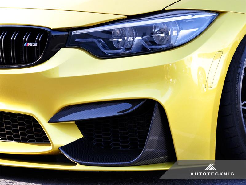 AutoTecknic Carbon Fiber Bumper Trim - F80 M3 | F82/ F83 M4