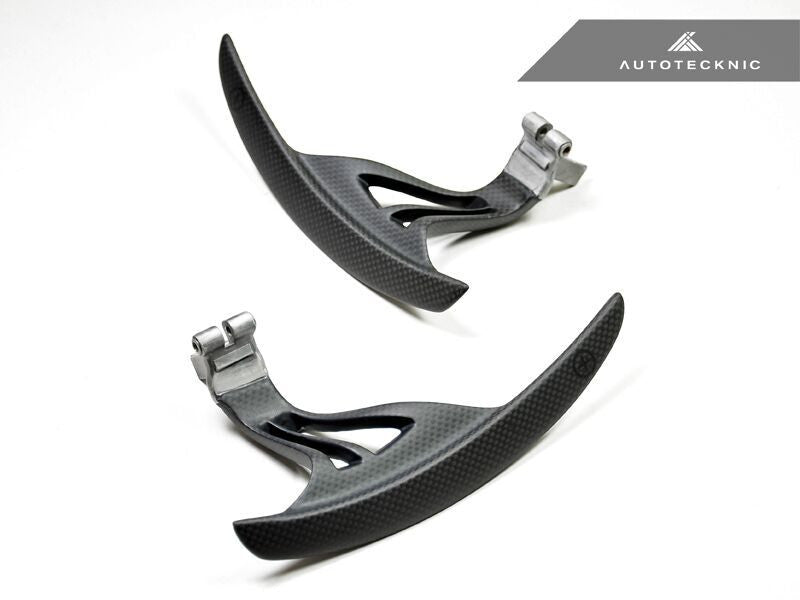 AutoTecknic Competition Steering Shift Levers Carbon Fiber (Paddles) - Nissan R35 GT-R