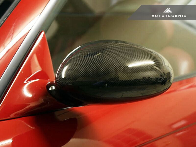 Autotecknic Replacement Carbon Fiber Mirror Covers BMW E46 M3