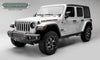 T-Rex Torch Series 2018-up Jeep Wrangler JL Black Powdercoat Insert with Chrome Studs and (7) 2" LED Lights
