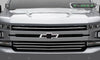 T-Rex 2019 Chevrolet Silverado 1500 Billet Grille, Horizontal Round, 4 Pc, Overlay (Silver Aluminum)