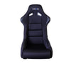 NRG Fiber Glass Bucket Seat Race Style Bolster/Lumbar Black (Large) – Each