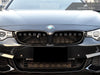 Autotecknic Replacement Dual-Slats Glazing Black Front Grilles BMW F32/ F36 4-Series | F80 M3 | F82 M4