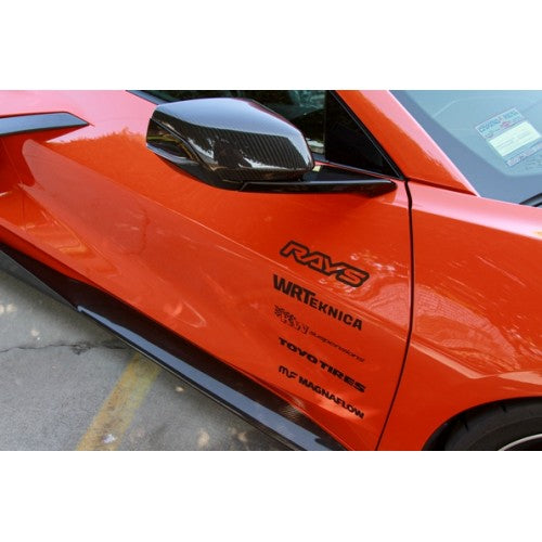 APR Carbon Fiber Side Skirt 2020-2023 Chevrolet Corvette C8