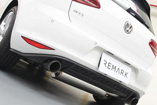 Remark Cat-Back Exhaust 2012-2017(early 2017 model) VW Golf GTi Mk7