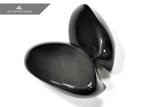 Autotecknic Replacement Carbon Fiber Mirror Covers BMW E92 Coupe / E93 Cabrio / Pre LCI 3 Series