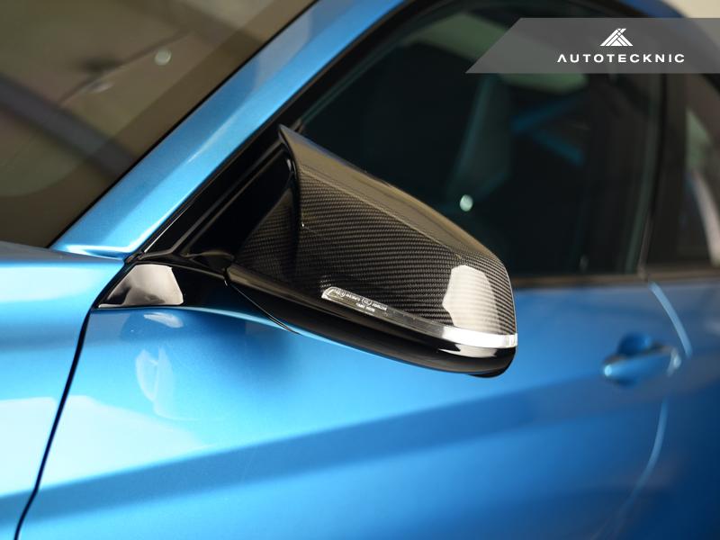 Autotecknic Replacement Version II M-Inspired Dry Carbon Mirror Covers - F22 2-Series | F30 3-Series | F32/ F36 4-Series | F87 M2