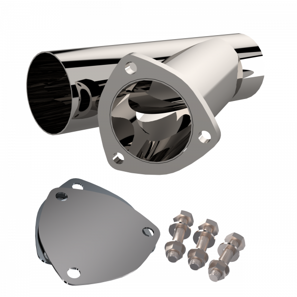 Quick Time Performance 3" Stainless Steel Exhaust Cutout
