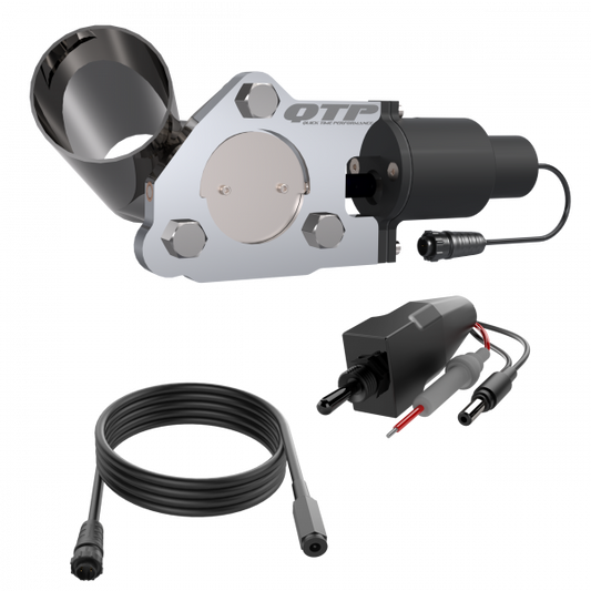 Quick Time Performance 3" QTP Electric Exhaust Cutout Combo Kit