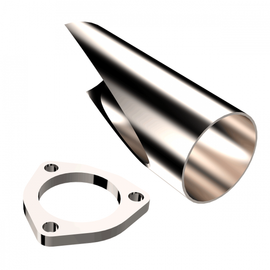 Quick Time Performance 3" Stainless Steel QTP DIY Exhaust Cutout Pipe
