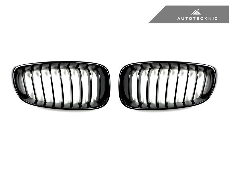 AutoTecknic Replacement Glazing Black Front Grilles BMW F34 3-Series Gran Turismo