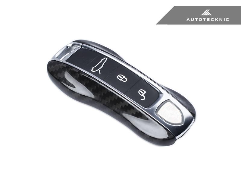 Autotecknic Replacement Carbon Fiber Key Cover - Porsche Panamera 17-Up | Cayenne 18-Up