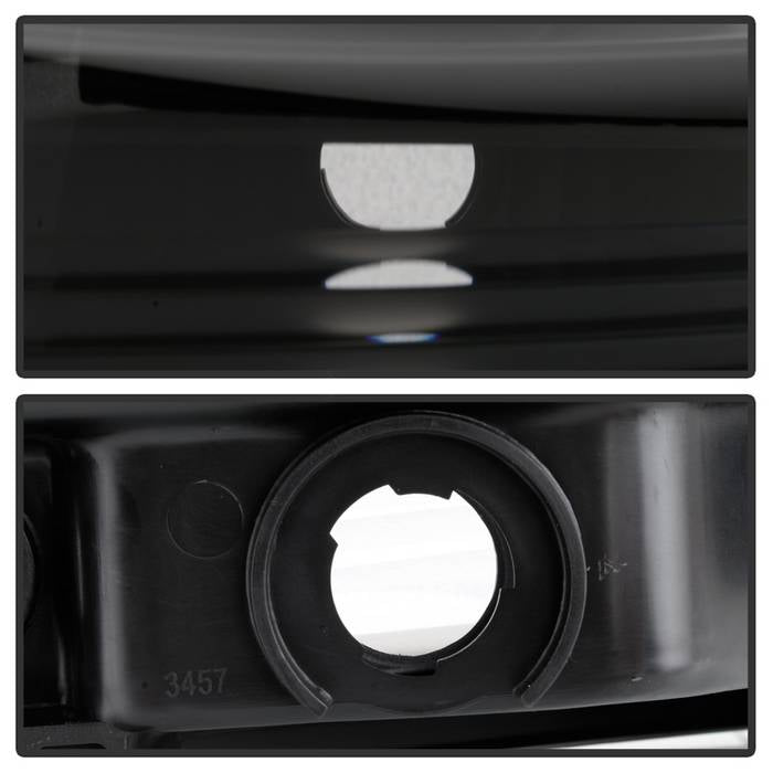 2004-2006 Dodge Durango Projector Headlights - Black