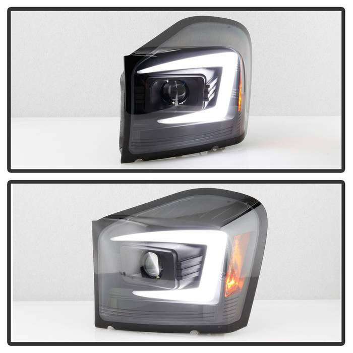 2004-2006 Dodge Durango Projector Headlights - Black