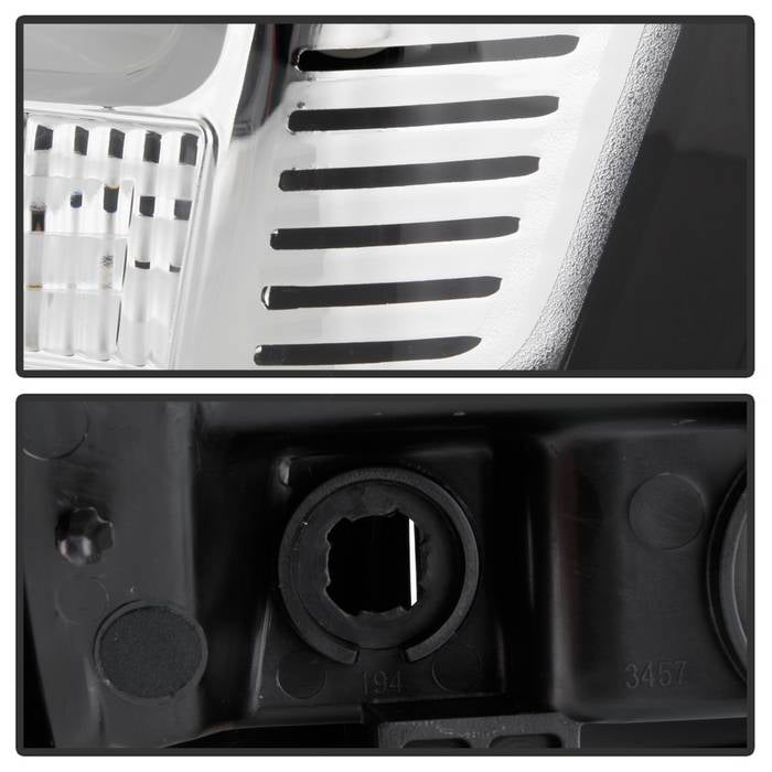 2004-2006 Dodge Durango Projector Headlights - Chrome