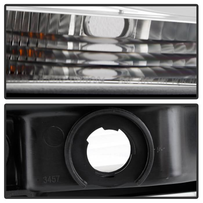 2004-2006 Dodge Durango Projector Headlights - Chrome