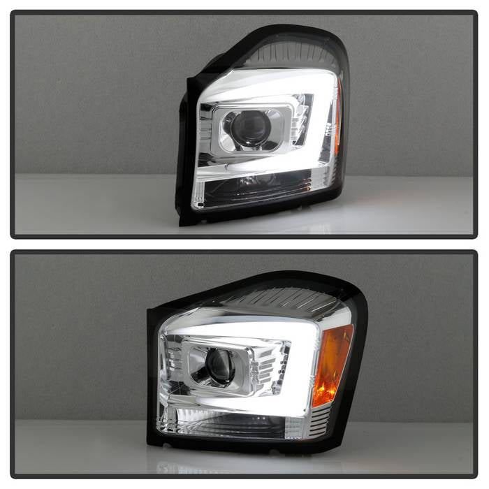 2004-2006 Dodge Durango Projector Headlights - Chrome
