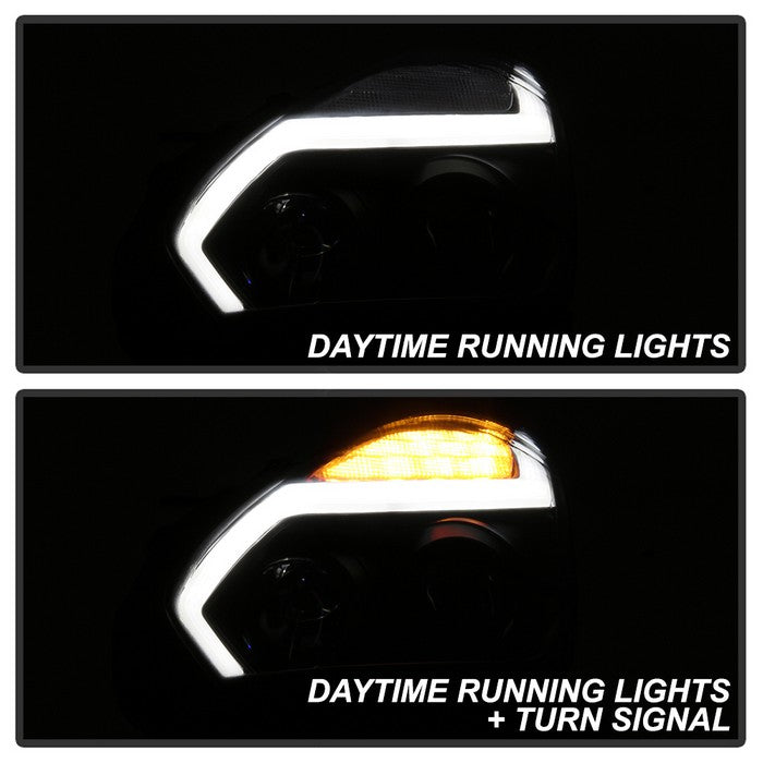 2009-2014 Nissan GTR Projector Headlights - Black