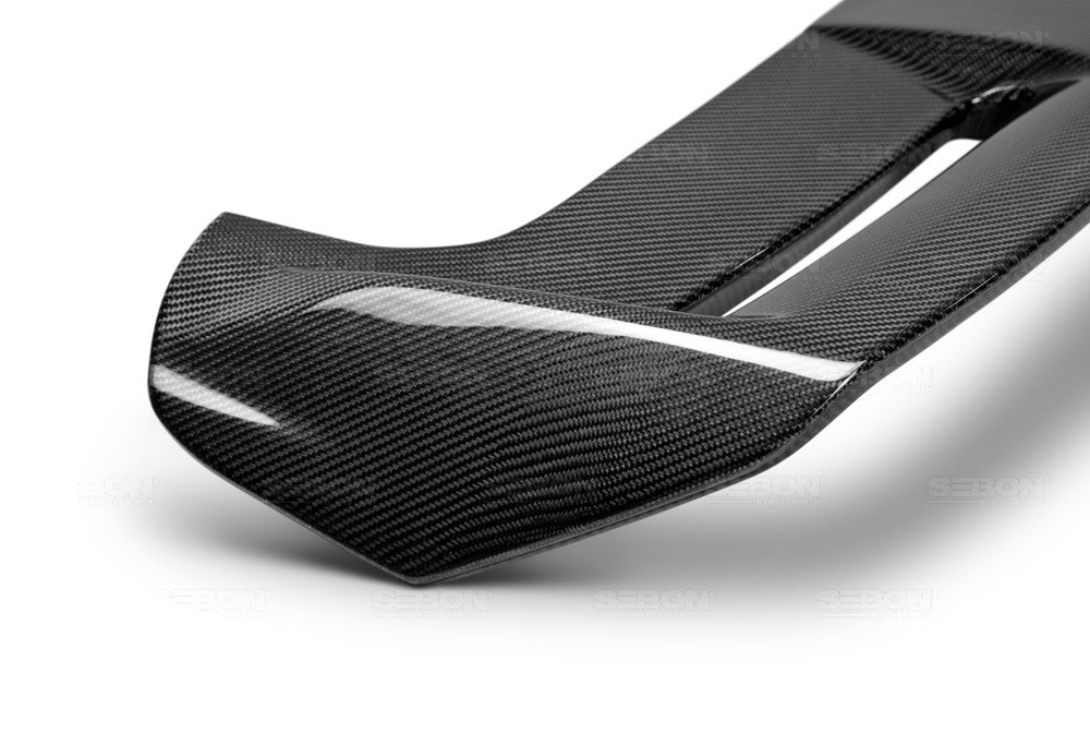 Seibon OE-style carbon fiber rear spoiler for 2012-2013 Ford Focus 4 Door