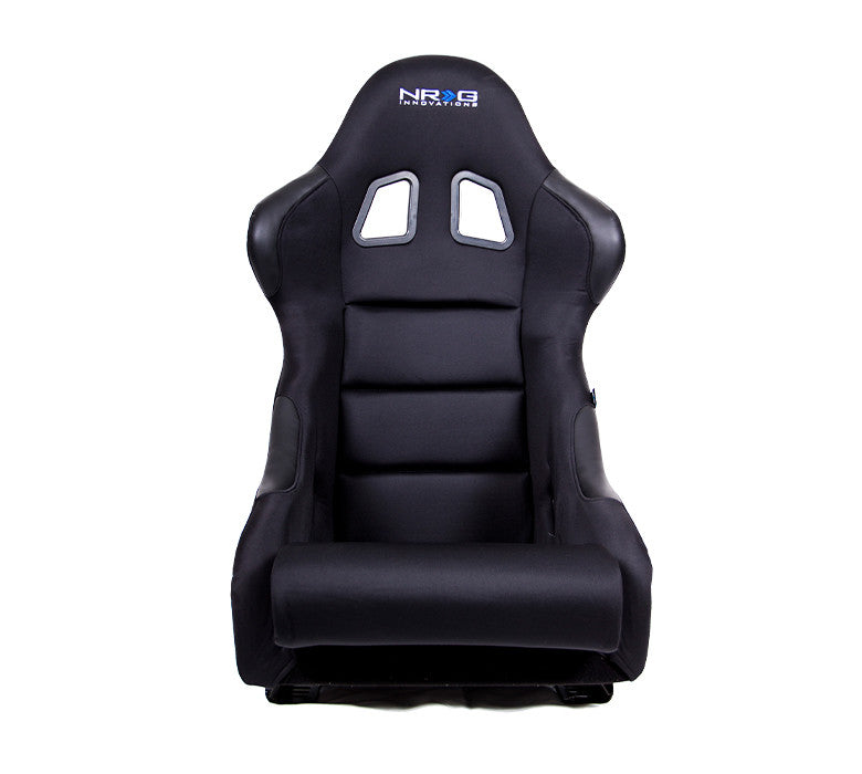 NRG Carbon Fiber Bucket Seat Black (Large)  Each