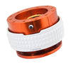 NRG Gen 2.1 Orange/Glow-In-The-Dark Ring Steering Wheel Quick Release