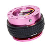NRG Gen 2.1 Pink/Black Ring Steering Wheel Quick Release