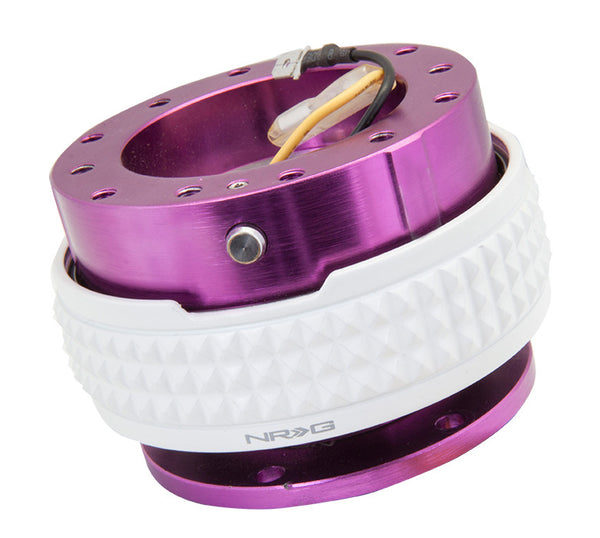 NRG Gen 2.1 Purple/Glow-In-The-Dark Ring Steering Wheel Quick Release
