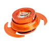 NRG Gen 3.0 Orange/Orange Ring Steering Wheel Quick Release