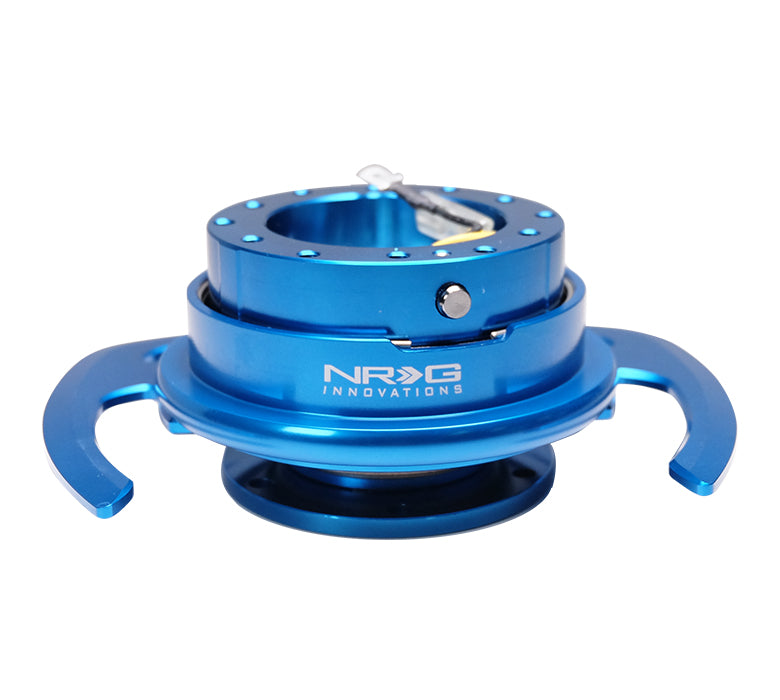 NRG Gen 4.0 Blue/Blue Ring Steering Wheel Quick Release