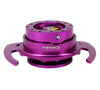 NRG Gen 4.0 Purple/Purple Ring Steering Wheel Quick Release