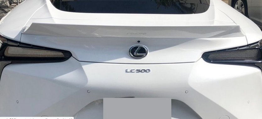 2018+ Lexus LC500 Sport Style Rear Lip Spoiler