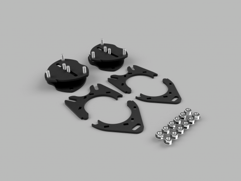 Traxda Lift Kit 2017-2024 Honda Ridgeline 2wd/4wd/AWD/ 2016-2022 Pilot/ 2019-2024 Passport (1.5" Front / 0.5" Rear)