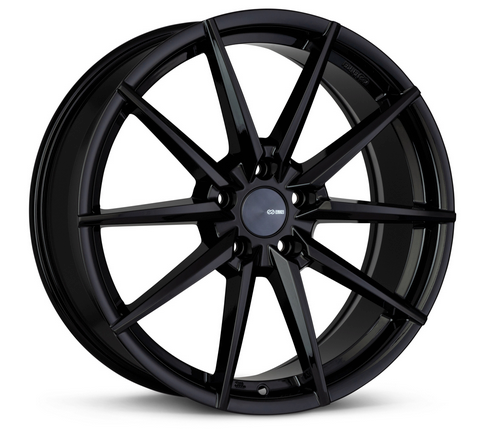 Enkei Hornet 18x8 5x112 45mm Offset 72.6mm Bore Gloss Black Wheel