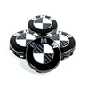 BMW Carbon Floating Wheel Center Cap Set - 56mm