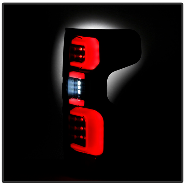 Spyder Chevy Silverado 19-20 LED Tail Light Black ALT-YD-CS19HAL-BK