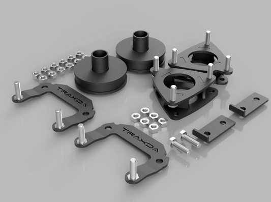 Traxda Leveling Kit 2020-2025 Ford Explorer 4×2 - 2" Front / 2" Rear 102060