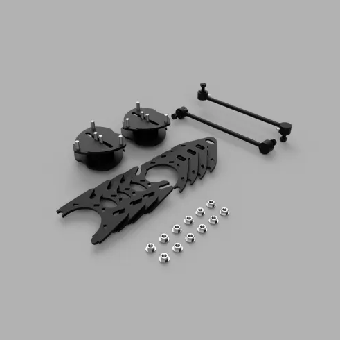 Traxda Lift Kit 2017-2024 Honda Ridgeline 2wd/4wd/AWD/ 2016-2022 Pilot/ 2019-2024 Passport (2″ Front / 1″ Rear)